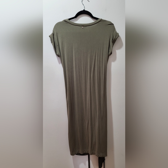 RUDSAK Asymmetrical Olive Dress - Picture 5 of 10
